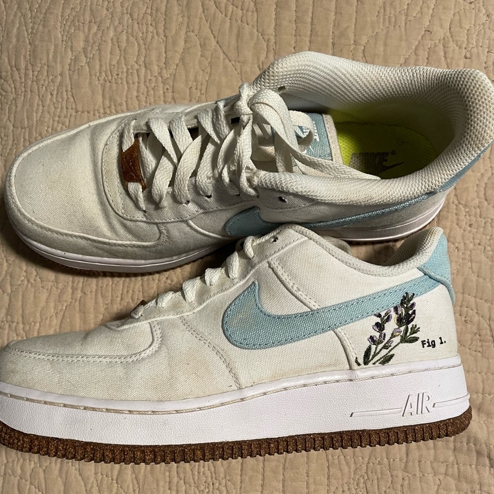 Nike Indigo Air Force 1 women’s sneakers